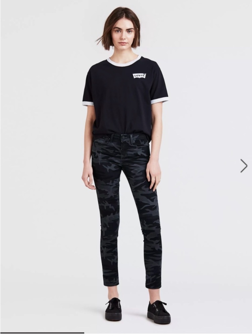 CAMO PRINT 711 SKINNY ANKLE
WOMEN'S JEANS